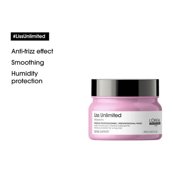 L'Oréal Professionnel Liss Unlimited Mask - 250ml